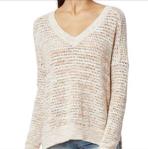 Habitual V Neck Knit Sweater